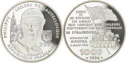 World Coins - Coin, France, Philippe Leclerc de Hauteclocque, 100 Francs, 1994, ESSAI