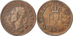 World Coins - Coin, France, Louis XVI, Liard, Liard, 1782, Aix, , Copper, KM:585.15