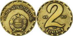 World Coins - Hungary, 2 Forint, 1983, Budapest, Brass, , KM:591