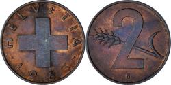 World Coins - Switzerland, 2 Rappen, 1963