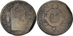 World Coins - Coin, France, Sol aux balances françoise, Sol, 1793, Marseille,