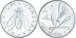 World Coins - Coin, Italy, 2 Lire, 1954, Rome, , Aluminum, KM:94