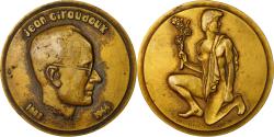 World Coins - France, Medal, Jean Giraudoux Ecrivain, Ondine Théâtre, Revol,