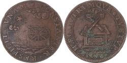 World Coins - France, Token, Louis XIII, Boussole, 1625, , Copper, Feuardent:12136