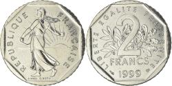 World Coins - Coin, France, Semeuse, 2 Francs, 1999, Paris, FDC, , Nickel, KM:942.1