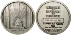 World Coins - France, Medal, Chambre de métiers de France, 1990, , Silvered bronze