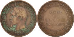 World Coins - France, Token, Chamber of Commerce, Visite de Napoléon III à Lille, 1853