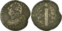World Coins - Coin, France, Louis XVI, 2 sols françois, 2 Sols, 1791, Paris,