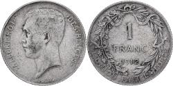 World Coins - Belgium, Albert I, Franc, 1912, Brussels, Silver, , KM:72