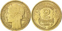 World Coins - Coin, France, Morlon, 2 Francs, 1935, , Aluminum-Bronze, KM:886
