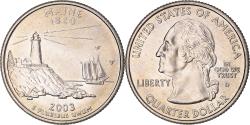 Us Coins - Coin, United States, Quarter, 2003, U.S. Mint, Denver, , Copper-Nickel