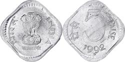 World Coins - Coin, India, 5 Paise, 1992