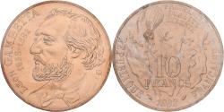 World Coins - France, 10 Francs, Gambetta, 1982, MDP, Pattern, Copper-nickel Aluminium