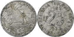 World Coins - France, Comité du sud-ouest, 25 Centimes, 1922-1933, Toulouse,