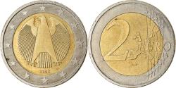 World Coins - GERMANY - FEDERAL REPUBLIC, 2 Euro, 2002, , Bi-Metallic, KM:214