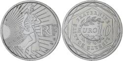 World Coins - France, 10 Euro, Semeuse, 2009, , Silver, KM:1580