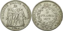 World Coins - Coin, France, Hercule, 5 Francs, 1877, Bordeaux, , Silver, Gadoury:745a