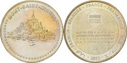 World Coins - France, Medal, Mont Saint-Michel, 2012, MDP, Copper-nickel Aluminium,