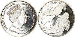 World Coins - Coin, BRITISH VIRGIN ISLANDS, Dollar, 2016, Franklin Mint, Discipline Olympique
