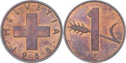 World Coins - Coin, Switzerland, Rappen, 1988, Bern, , Bronze, KM:46