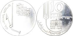 World Coins - Coin, Israel, 10 Lirot, 1970, indépendance, , Silver, KM:55
