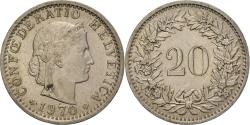 World Coins - Coin, Switzerland, 20 Rappen, 1970, Bern, , Copper-nickel, KM:29a