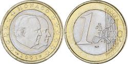 World Coins - Monaco, Rainier III, Euro, 2001, Paris, , Bi-Metallic, Gadoury:MC178