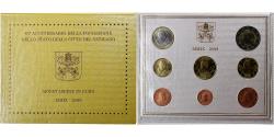 World Coins - Vatican, Benedict XVI, Euro Set BU, Vatican Anniversary, 2009, Rome,