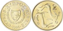 World Coins - Coin, Cyprus, 2 Cents, 1996