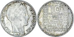 World Coins - Coin, France, Turin, 10 Francs, 1938, Paris, , Silver, KM:878