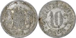 World Coins - France, Chambre de commerce d'Amiens, 10 Centimes, 1922, , Aluminium