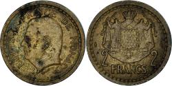 World Coins - Coin, Monaco, 2 Francs, 1943, Paris, , Cupro-Aluminium, Gadoury:134