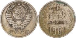 World Coins - Coin, Russia, 15 Kopeks, 1961, , Copper-Nickel-Zinc, KM:131