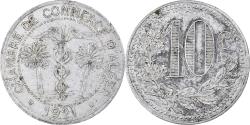 World Coins - Coin, Algeria, Alger, 10 Centimes, 1921, , Aluminium, Elie:10.17c