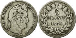 World Coins - Coin, France, Louis-Philippe, 5 Francs, 1835, Strasbourg, , Silver