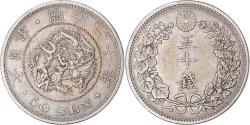 World Coins - Japan, Meiji, 50 Sen, 1897, Silver,