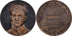 World Coins - France, Medal, Colonel Fabien, Organisateur des F.T.P.F, Bronze, Pouillard