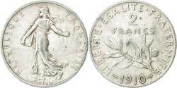World Coins - Coin, France, Semeuse, 2 Francs, 1910, , Silver, KM:845.1, Gadoury:532