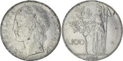 World Coins - Coin, Italy, 100 Lire, 1964, Rome, , Stainless Steel, KM:96.1