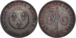 World Coins - France, Medal, Au Pacificateur de l'Europe, 1814, module de 2 francs,
