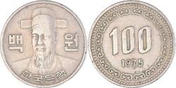World Coins - Coin, KOREA-SOUTH, 100 Won, 1975