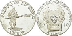World Coins - Coin, CONGO, DEMOCRATIC REPUBLIC, 10 Francs, 2010, , Silver Plated Copper