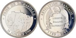 World Coins - France, Medal, Révolution Française, Prise de la Bastille,