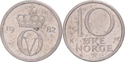 World Coins - Coin, Norway, 10 Öre, 1982