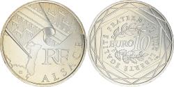 World Coins - France, 10 Euro, Alsace, 2010, Paris, , Silver, KM:1652