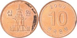 World Coins - Coin, Korea, 10 Won, 2009