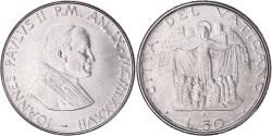 World Coins - Coin, VATICAN CITY, John Paul II, 50 Lire, 1987, FDC, , Stainless