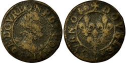 World Coins - Coin, FRENCH STATES, CHATEAU-RENAUD, 2 Deniers, Tournois, , Copper
