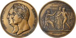 World Coins - France, Medal, Charles X, Business & industry, Petit, , Copper