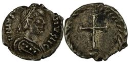 Ancient Coins - Coin, Alboin, 1/4 Siliqua, VIth Century, Ravenna, , Silver, BMC:125